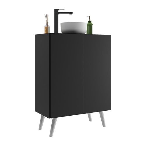 Gabinete Banheiro 2 Portas Retrô 63Cm Multimóveis V5006