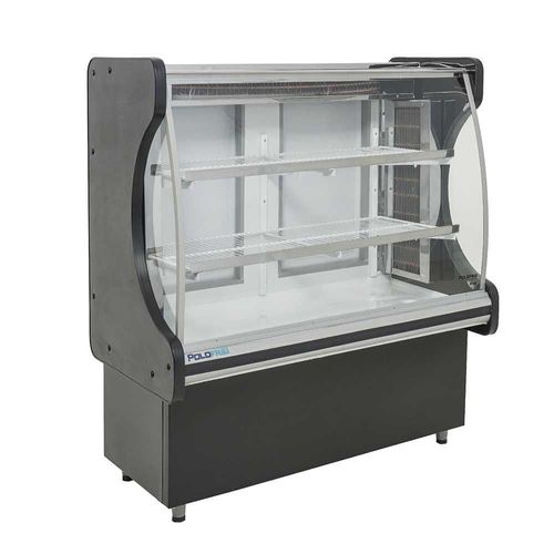 Vitrine Refrigerada para Doces 1,50MT Polofrio Vitrine Pop Luxo 1,50 Preto 220v