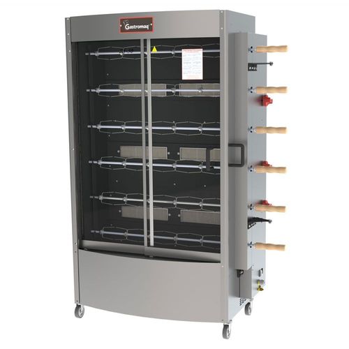 Assador de Frango 6 Espetos a Gás AF30 G2 Gastromaq Bivolt