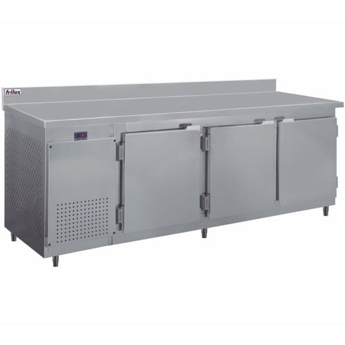 Balcão de Encosto 3 Portas RF042 Inox Frilux 110v