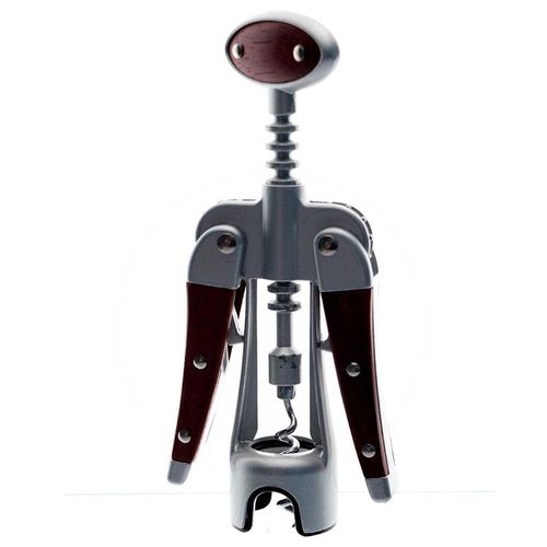 Saca-Rolhas Fracalanza em Aço Inox e Madeira