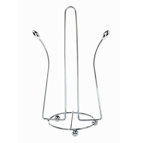 Porta Papel Toalha de Mesa Utimil Cromado Aço Brilhante Prático e Funcional