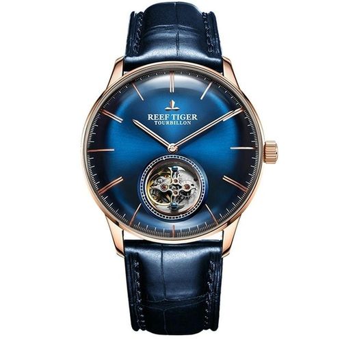 Relógio Masculino Reef Tiger Rga1930-pbs à Prova D'água Azul