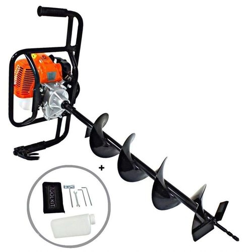 Perfurador De Solo Vulcan Vps520s Motor 2 Tempos á Gasolina 52cc 2,5hp