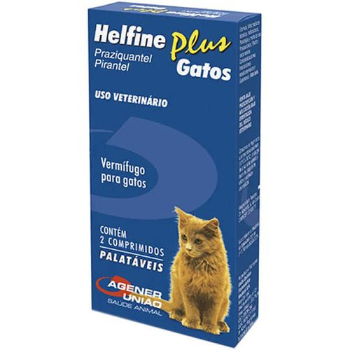Helfine Plus Gatos 2 Comprimidos