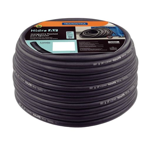 Mangueira Hidro Ar 300 Psi Tramontina Para água-ar Pvc Flexível 3-8pol X 28mm 3 Camadas 50m