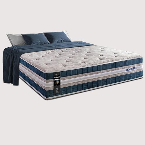 Colchão Casal Robust 220 138x188x32 Molas Ensacadas e Espuma D45 Cama inBox