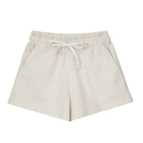 Shorts Infantil Menina Clochard Amarelo Malha - Hering