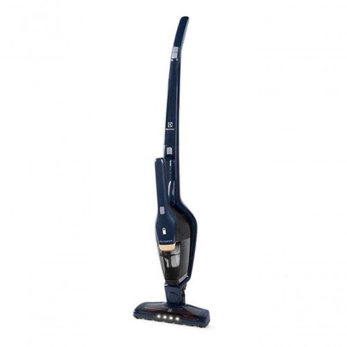 Aspirador De Pó Vertical Sem Fio Electrolux Ergo Rápido 2 Em 1 Luz Led Até 35 Min Azul ERG28 Bivolt