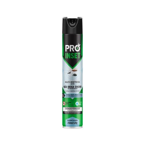Multi-Inseticida Pro Inset Aerosol Sem Cheiro 250ml