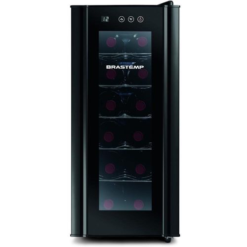 Adega BZC12BE 12 Garrafas Painel Touch Brastemp 220v