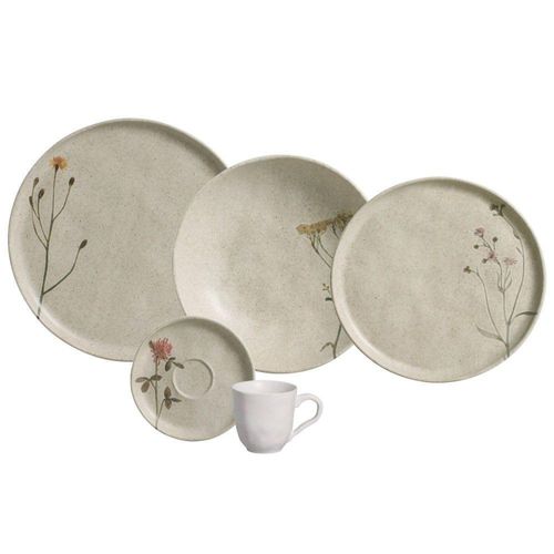 Aparelho De Jantar 30 Peças Bio Campestre Porto Brasil