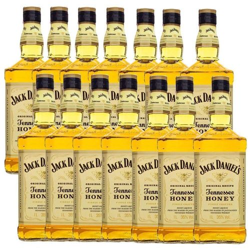 Kit 14 Whisky Jack Daniel'S Honey Original 375Ml Uísque