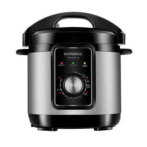 Panela Pressão Elétrica Mondial Pratic Cook 3L Premium 127V
