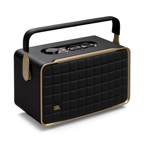 Caixa de Som Portátil JBL Authentics 300 com Alça, Bluetooth e Wi-Fi 100W RMS - Preta