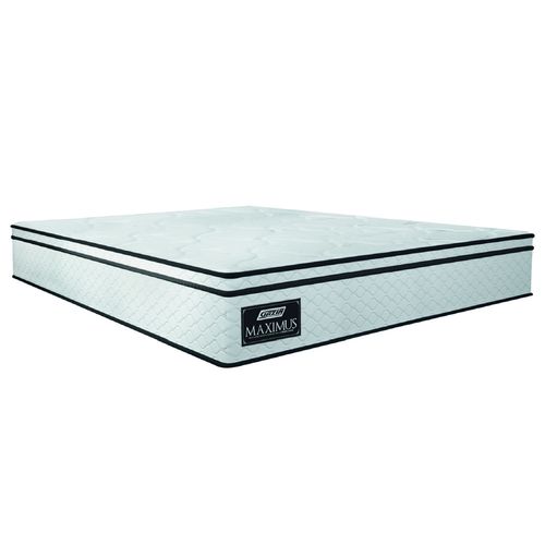 Colchão Casal Queen Gazin Maximus Molas Ensacadas 158x198x24cm - Suporta até 120Kg por Pessoa
