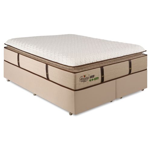 Cama Box Colchão King Gazin Ferrari Premium Molas Ensacadas e Pillow Top 193x203x71cm