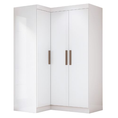 Quarto Modulado de Canto Madrid com 3 Portas Maxel