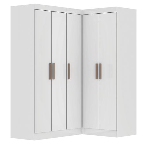 Quarto Modulado de Canto Madrid com 5 Portas Maxel