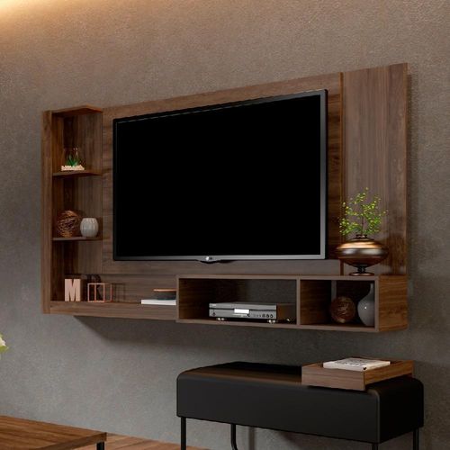 Painel de Parede Ganges para TV Até 60" Madeirado Carraro