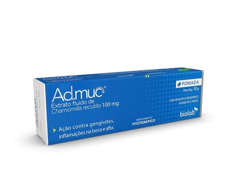 Ad Muc Pomada 100mg 10g