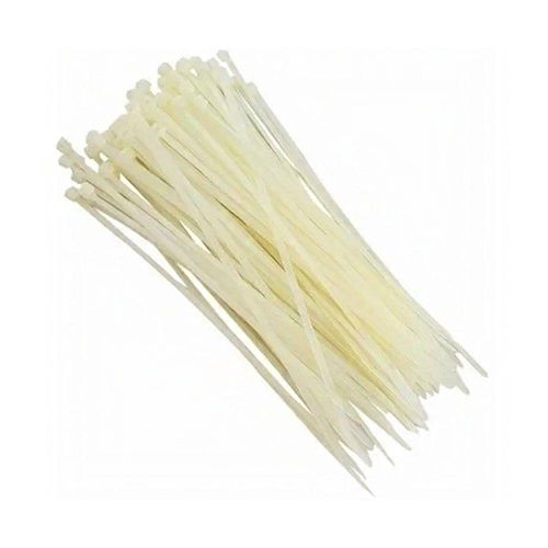 Abraçadeira de Nylon 100 Unidades Enforca Gato Branco Cinta