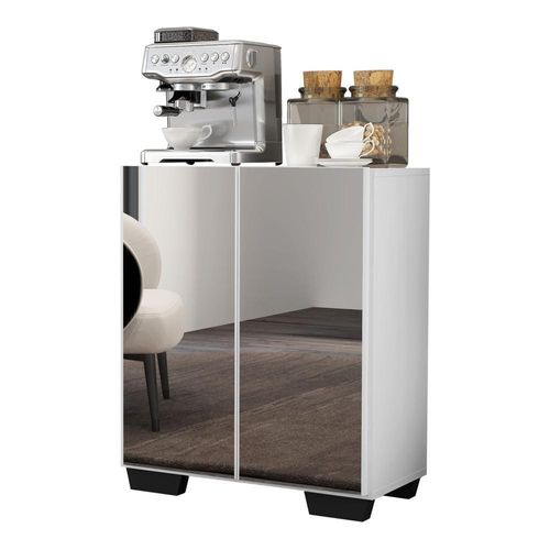 Aparador Cantinho do Café e 2 Portas Multimóveis Branco