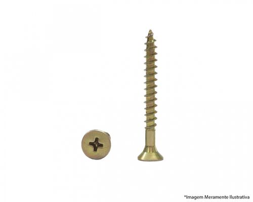 Parafuso Chipboard Chata 4,5X45 c/500pç