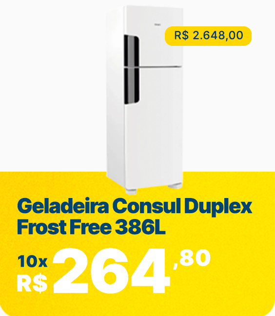 Geladeira Consul Duplex CRM44AB